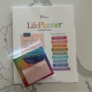 Erin Condren Sticky Notes Dispenser & LifePlanner Sampler Pack Limited Edition